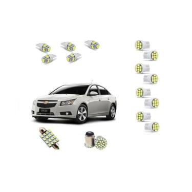 Imagem de Kit Cruze 2011 2012 2012 2014 Teto Placa Ré Pingo Mala Luva