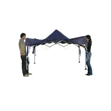 Imagem de Tenda Gazebo Dobrável 3x3m Poliéster em Alumínio Belfix 3303 - Azul