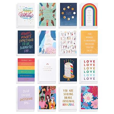 Imagem de American Greetings Cartas de Orgulho, Pacote LGBTQ+ (32 unidades)