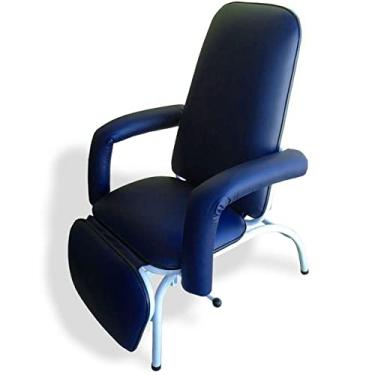 Imagem de Medcombo Poltrona Hospitalar Moderno Ergonômico Apoio de Braço para Relaxar em Escritório