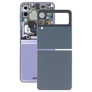 Imagem de For for galaxy Z Flip3 5G SM-F711B Glass Battery Back Cover