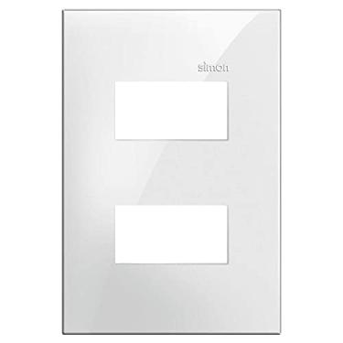 Imagem de Placa 4x2 2 Postos Separados Simon 35 Branco