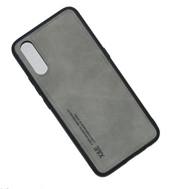 Imagem de Kepuch Silklike Capa para Vivo iQOO Neo/iQOO Z5/Vivo Y7S - Case Placa de Metal Embutida para Vivo iQOO Neo/iQOO Z5/Vivo Y7S - Cinza