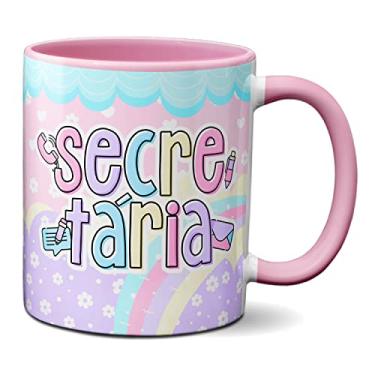Imagem de Caneca Secretária Profissião Secretariado Presente Criativo (Rosa)