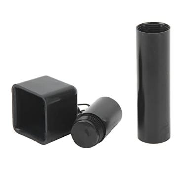 Imagem de Ferramenta de Preparação de Ponta de Taco de Bilhar Evita Escorregar Ponta de Taco de Bilhar Suporte de Giz AlumíNio TPU Sensação de Mão ConfortáVel para Clube de Bilhar (Preto)