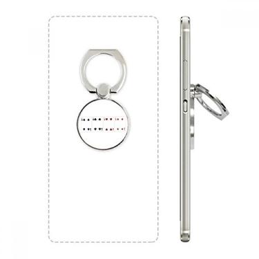 Imagem de Suporte de anel de telefone com padrão de clube de diamante com 4 corações, suporte ajustável