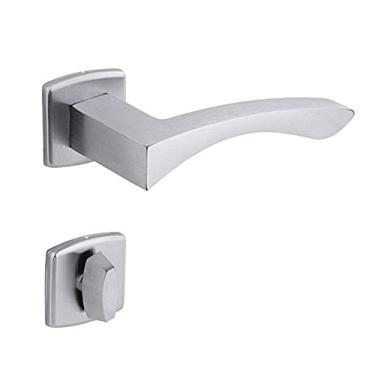 Imagem de Fechadura Denver Wc, Arouca Fechaduras, 5081554/55-ZCE, Cromado Escovado