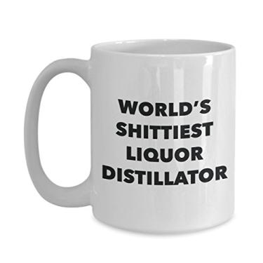Imagem de Caneca de café de destilador de licor - Destilador de licor do mundo - Presentes de destilador de licor - Ideia divertida de