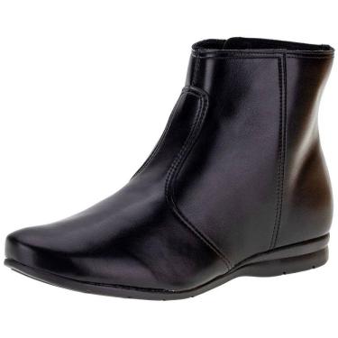 Imagem de Bota Feminina Cano Curto Anabela Conforto Beira Rio 9073104