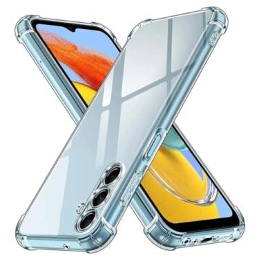 Imagem de Capa Capinha Anti Impacto Transparente Compatível Com Samsung Galaxy M34 5G - (Hard Glass Store)