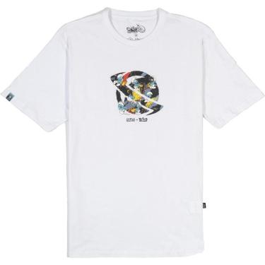 Imagem de Camiseta Lost Smurfs Saturn SM24 Masculina Branco