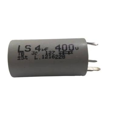 Imagem de Capacitor P/ Ventilador 3 Pinos 4uf 50/60hz 400v Loren Sid