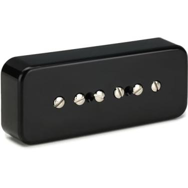 Imagem de Seymour Duncan Captador de pescoço SP90-3 personalizado P-90 Soapbar – Preto – Alnico-5/8 híbrido para tom grosso