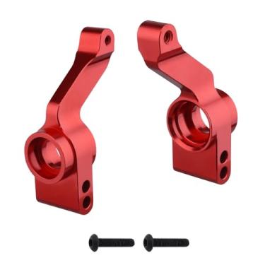 Imagem de Hobbypark Aluminum Rear Stub Axle Carriers Replacement of 1952 for 1/10 Traxxas Slash 4X4 / Stampede 4x4 / Rustler 4X4 (Red)