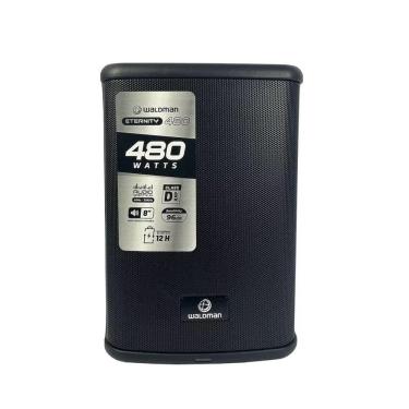 Imagem de Caixa Ativa Waldman ET-480 8 Pol Portátil C/Bateria Bluetooth 110v/220v