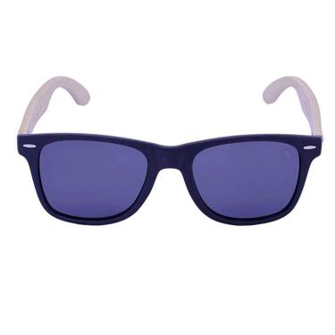 Imagem de Óculos De Sol Esportivo Wayfarer Acetato Haste Madeira Polarizado Mackage - Sunset-Masculino