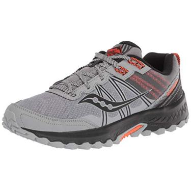 Imagem de Saucony Tênis de corrida masculino Excursion Tr14 Trail, Cinza/Blk/Org, 44