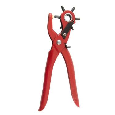 Imagem de Alicate Vazador 8 Cabeça Giratória Com 6 Vazadores