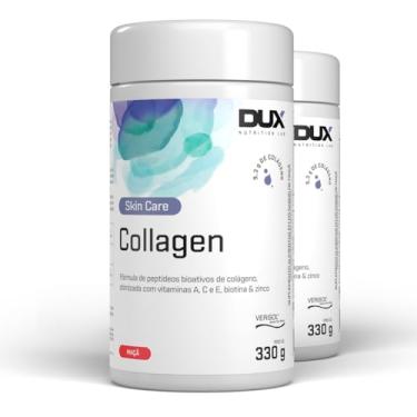 Imagem de Kit 2 Colágeno Hidrolisado Dux Collagen Maça 330g