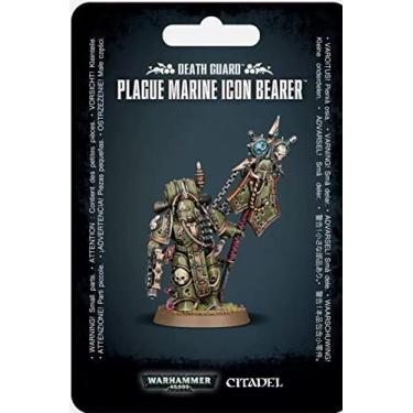 Imagem de Games Workshop Warhammer 40k – Porta ícone da peste da Death Guard Marine