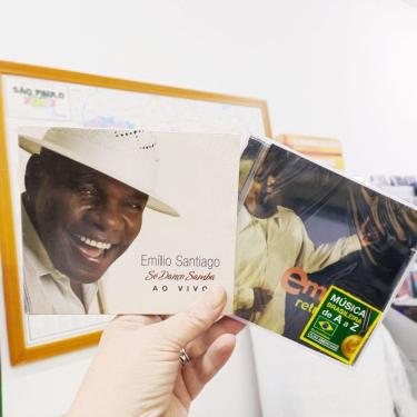 Imagem de CD Emílio Santiago - Retrato/Só Danço Samba Ao Vivo (2 CDs)
