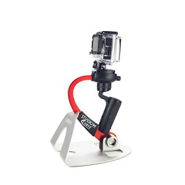 Imagem de Steadicam Estabilizador de vídeo portátil Curve-BK e aderência para câmeras GoPro Hero 3, 4 preto e Hero 5 (vermelho)