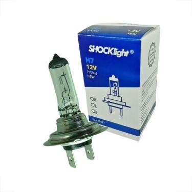 Imagem de Par Lâmpadas Farol Automotivo Halógenas 12V Standart Carro - SHOCKLIGH