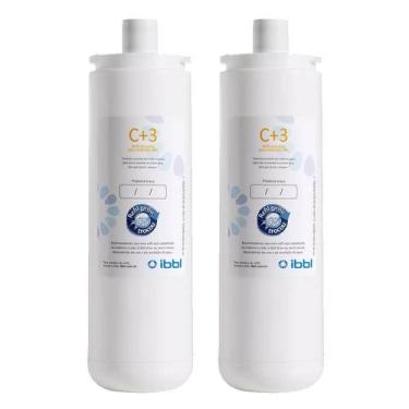 Imagem de Kit 2 Unidades Refil Filtro IBBL C+3 Original para Immaginare e FR600 