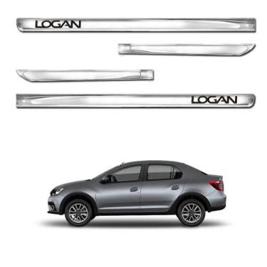 Imagem de Jogo Friso Lateral X-Treme Renault Logan 2013 2014 2015 2016 2017 2018