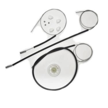 Imagem de Kit Reparo Máquina Vidro Peugeot 207 4 Portas Dianteiro - Lw Group