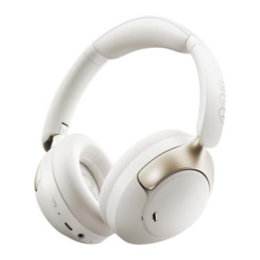 Imagem de QCY H3 PRO ANC Fone de Ouvido Bluetooth, Headphone ANC Adaptáveis, Cancelamento Ativo de Ruído de 50 dB, Áudio sem fio de Alta Resolução LDAC, 55 Horas de Reprodução, Branco