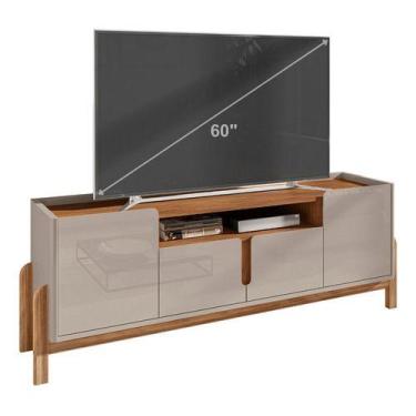 Imagem de Rack Bancada para Sala De Estar Para Tv 60 Polegadas Retrô Lizz 1,90m 