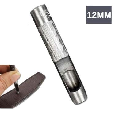 Imagem de Vazador Furador Perfurador 12mm para Couro Eva Lonas Cinto Borracha Pa