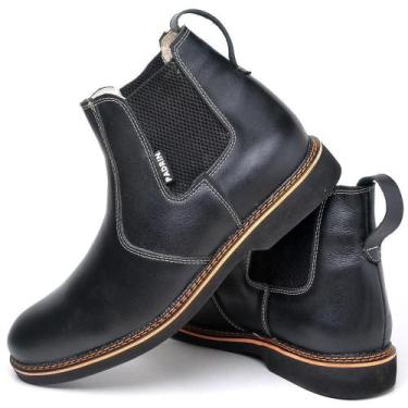 Imagem de Botina Masculina Chelsea Cano Curto Elástico Dia a Dia - Polo Blu, 41,