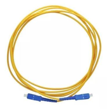 Imagem de Cordão De Fibra Óptica Simplex Sc/Upc Sc/Upc 3M Menor Preço - New Line