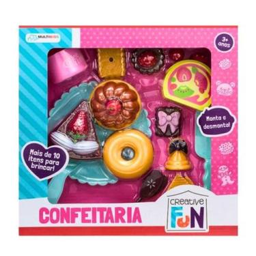 Imagem de Kit brincando de confeitaria com diversos doces e biscoitos - Multikid