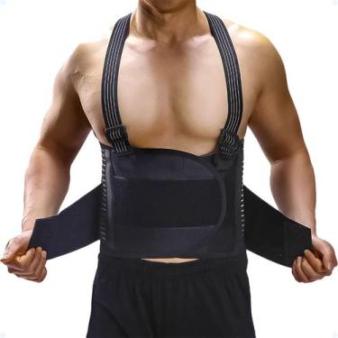 Imagem de Cinta Corretor De Lombar Postura Alinhador Coluna Reforçada - Hxt