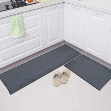 Imagem de Kit 2 Peças Cozinha - Cinza Claro - Jolar