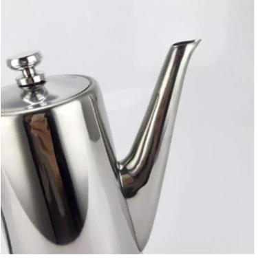 Imagem de Chaleira Inox Bule Com Bico Longo 1,5 Litros - OKABOX