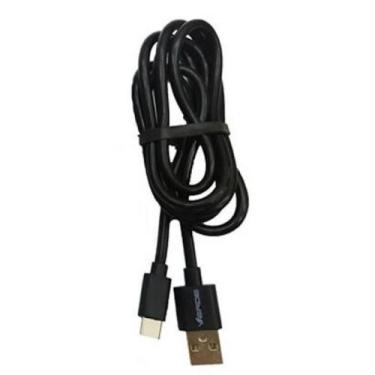 Imagem de Cabo De Dados Usb Tipo C - 2 Amperes-Preto - Verde