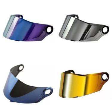 Imagem de Viseira Capacete Fw3 Gt Ls2 Ff358 Polivisor Prata Espelhada Escura, Do