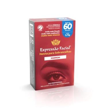 Imagem de Nova Henna Expressão Facial - Marrom - 60 Aplicações (3,75) - EXPRESSA