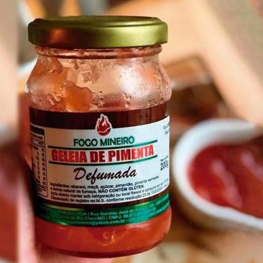 Imagem de Geleia Pimenta Defumada Agridoce Gourmet 200g - Fogo Mineiro 