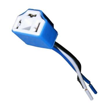 Imagem de Soquete Farol Lâmpada H4 C/fio 1,5mm - Super Branca E Xenon - Dsx