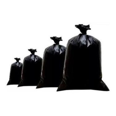 Imagem de Kit 100un Saco De Lixo Residencial 20 L Reforçado Pacote - HIGIPACK