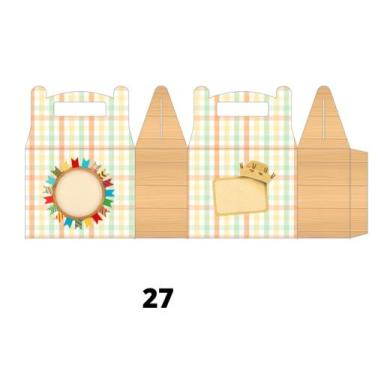 Imagem de 20 Caixas Milk Caixinha Lembrancinha Aniversário Tema - IMPRESSÕES PAP