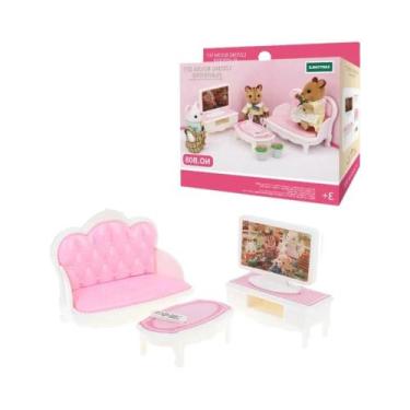 Imagem de Conjunto de Móveis em Miniatura para Casa de Bonecas - Animais da Flor