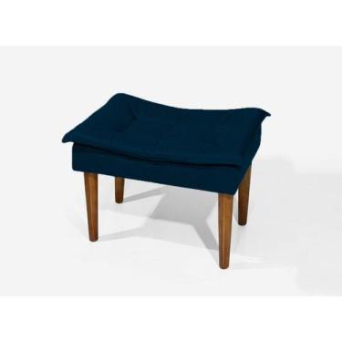 Imagem de Banquinho para penteadeira espuma d-28 pillow pes palito - DELACOSTE E