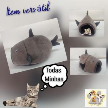 Imagem de Cama,toca, almofada para Gato CatFish - DRICAOPET 