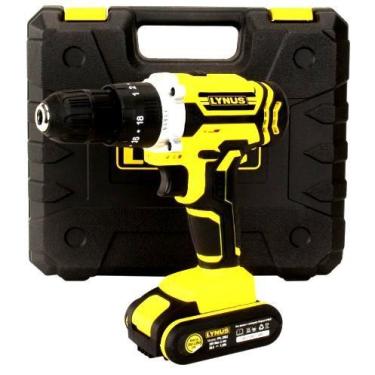 Imagem de Parafusadeira Furadeira de Impacto 20V com 2 Baterias Carregador Bivol